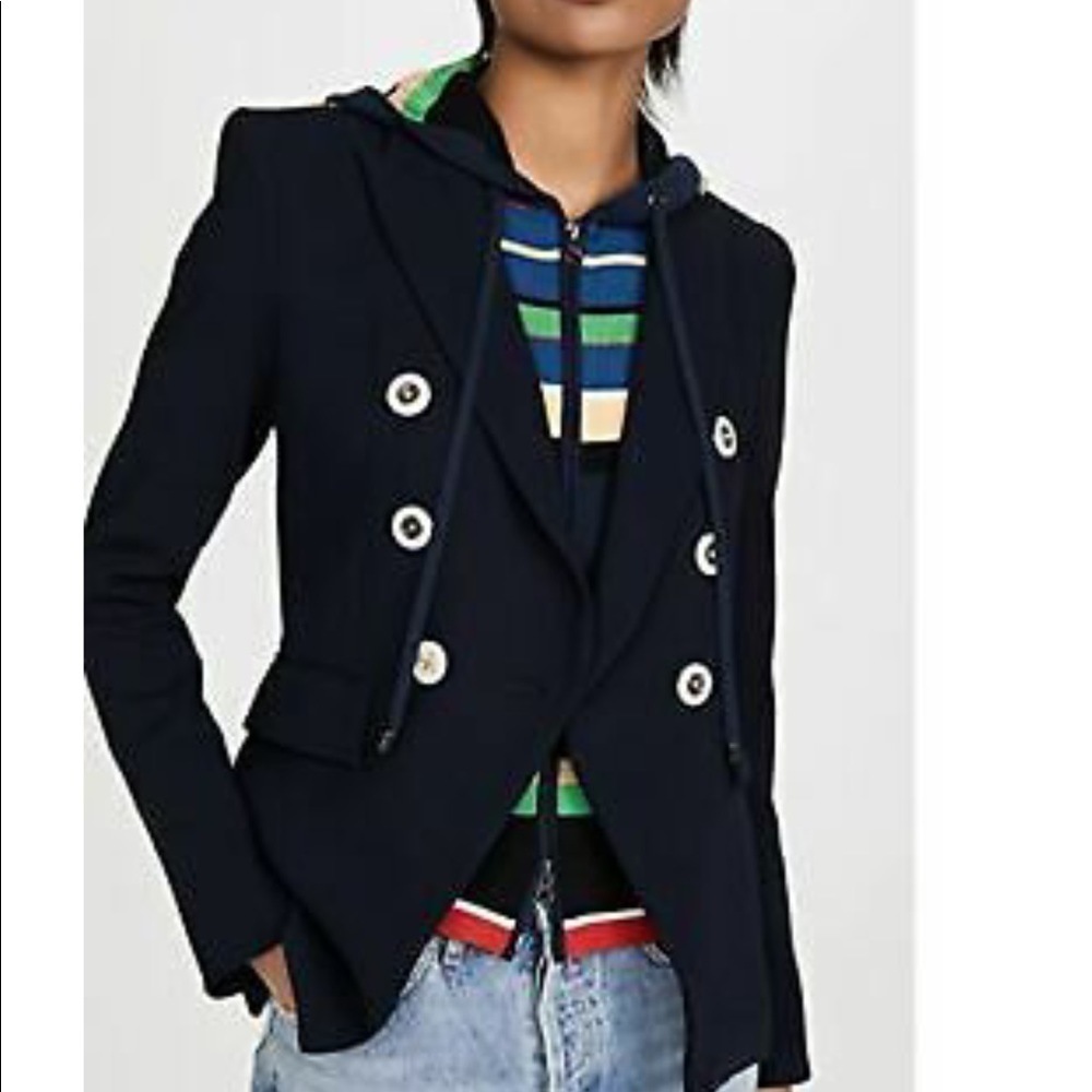 Veronica Beard Sorrel Hoodie Dickey-Multi-NWT